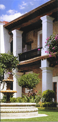 Colonoial Camino Real hotel in downtown Oaxaca