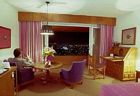 Junior suite with the view of the Santo Domingo church